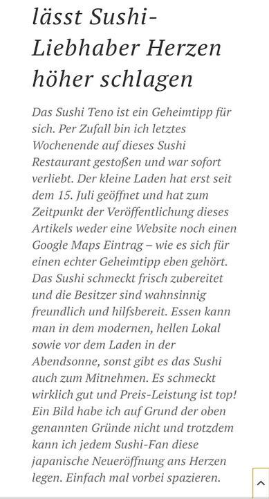 Sushi Teno - München